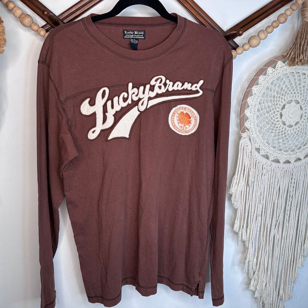 Lucky Brand Retro Inspired Long Sleeve Thermal